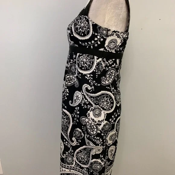 Ann Taylor Loft paisley print dress - Picture 2 of 4